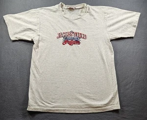 VINTAGE Cleveland Indians Jacobs Field 90s Embroided T-shirt MLB Size L/XL - Picture 1 of 7