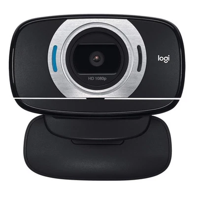 Logitech C615 Portable Webcam, Full HD 1080p/30fps, Widescreen Video Calling, Fo - Image 1 of 4