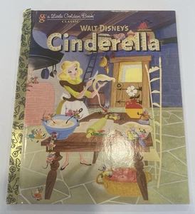 A Little Golden Book Classic Walt Disney's Cinderella Kids Reading Book - Imagen 1 de 5