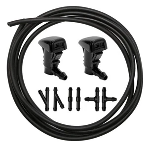 Front Windshield Washer Nozzles Kit Replacement for Chrysler Dodge Jeep with ... - Picture 1 of 6