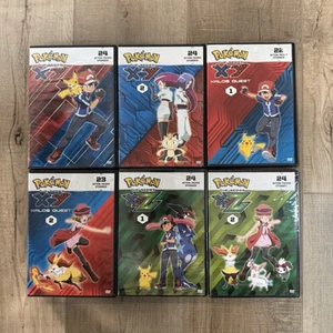 Pokemon the Series XY Kalos Quest XYZ Complete DVD Lot Season 17 18 19 Viz Media - Picture 1 of 11