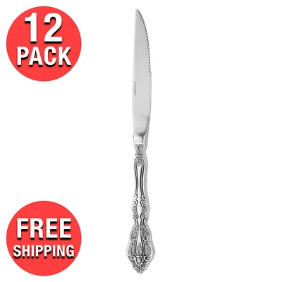 (12-Case) Oneida Michelangelo Knives Heavy Weight Stainless Steak Knife 18/10 - Image 1 of 3