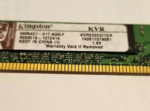 MEMORIA KINGSTON KVR533D2/1GR - Imagen 1 de 4