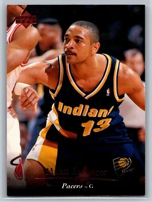1995-96 Upper Deck Mark Jackson Indiana Pacers #129 - Image 1 of 2