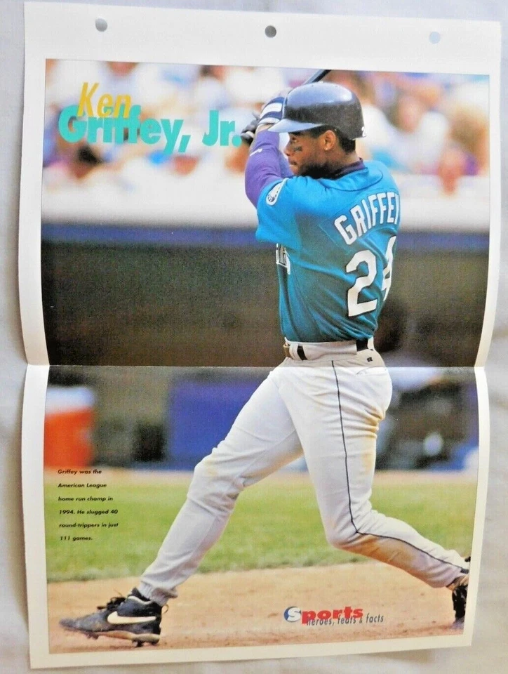 1995-97 Basketball Baseball Football Golf 14x10 Poster Page : Pick one - Image 1 of 1