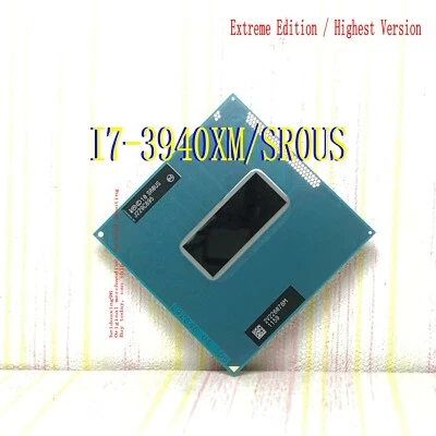 Intel Extreme Core i7-3940XM (SR0US)/quad core / 3.0GHz  / G2 notebook processor - Image 1 of 4