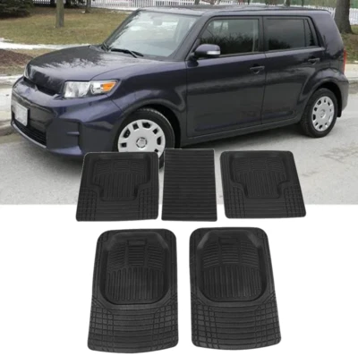 Juego completo de 5 piezas alfombrillas coche XPE antideslizantes para todo tipo de clima para Scion xB Foto 1 de 4