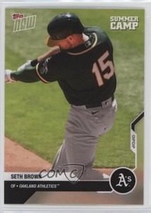 2020 Topps Now Road to Opening Day Summer Camp Seth Brown #OD-518 Rookie RC