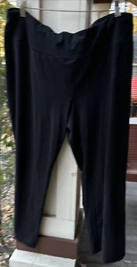 Athletic Works Size: 3X Petite Black Athletic Pants Stretch - Picture 1 of 4