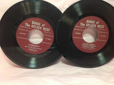 SONGS OF THE GOLDEN WEST- THE SONS OF THE PURPLE SAGE & Asst -2 Waldorf Records - Image 1 of 4