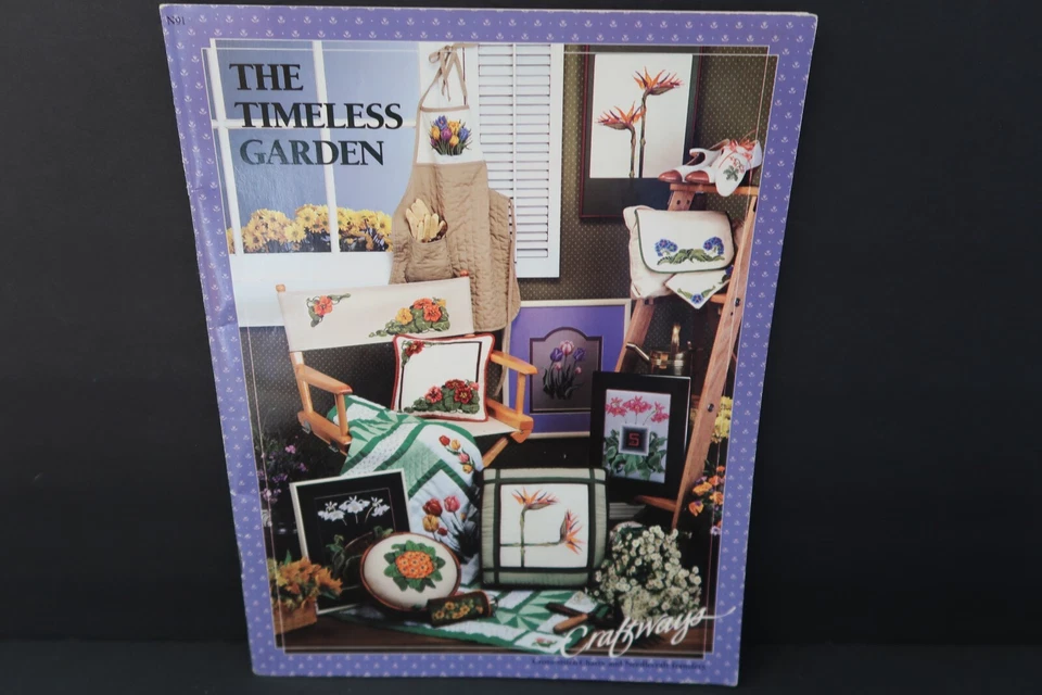 CHOICE FLOWERS Cross Stitch Pattern Book Wildflowers State Flowers Hydrangeas - Image 1 of 1