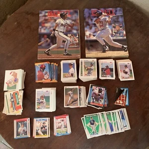 VINTAGE BOX OF BASEBALL  CARD LOT EVERYTHING IN MAIN PICTURE INCLUDED (SEC K) - Picture 1 of 5