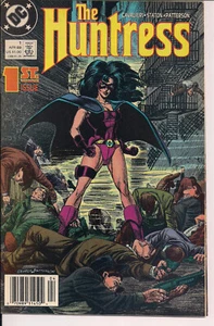 Huntress 1 DC Comics 1989 1st Helena Bertinelli As Huntress News Stand Edition - Picture 1 of 2