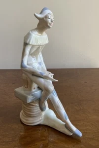 Vintage Casades Porzellan Narr Figur Made In Spain - Bild 1 von 5