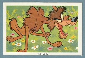 1970s Spain Spanish Walt Disney Trade Card #154 Wolf From The Sword In The Stone - Picture 1 of 1