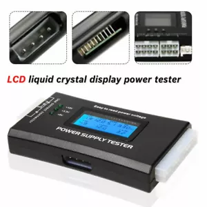 Power Supply Tester 20/40 Pin LCD PSU HD ATX BTX Voltage Test Source - Bild 1 von 7