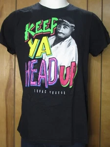 Tupac Shakur Shirt Keep Ya Head Up 2Pac Hip Hop Rap Graphic - Picture 1 of 4