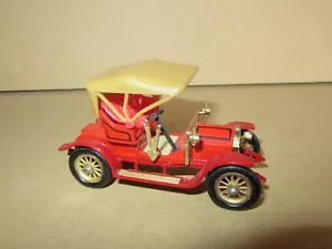 952H Selten Matchbox England Ausgabe Begrenzte Opel Coupé 1909 Rot - Bild 1 von 8