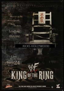 Original 2001 WWF KING OF THE RING Kane TRIPLE H Big Show UNDERTAKER Rock AUSTIN - Bild 1 von 1