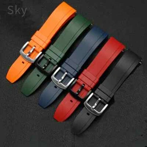 Cinturino orologio gomma silicone 20mm 22mm 24mm cinturino sportivo sgancio rapido - Foto 1 di 52