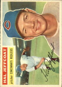 1956 Topps Baseball Card #289 Hal Jeffcoat - EX