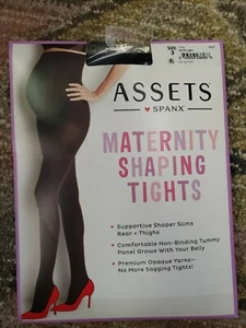 SPANX Assets Maternity Shaping Tights Size 3 Black *NEW* - Picture 1 of 3