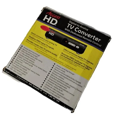 Access HD Digital to Analog TV Converter with Dedicated Remote Control DTA1080D - Image 1 of 4