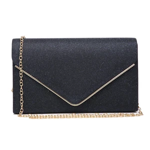Womens Chic Evening Envelop Clutch Bags Formal Prom Party Handbag Wedding Purse - Picture 1 of 45