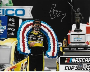 RYAN BLANEY Signed Autographed 8x10 Photo Beckett BAS COA NASCAR - Imagen 1 de 2