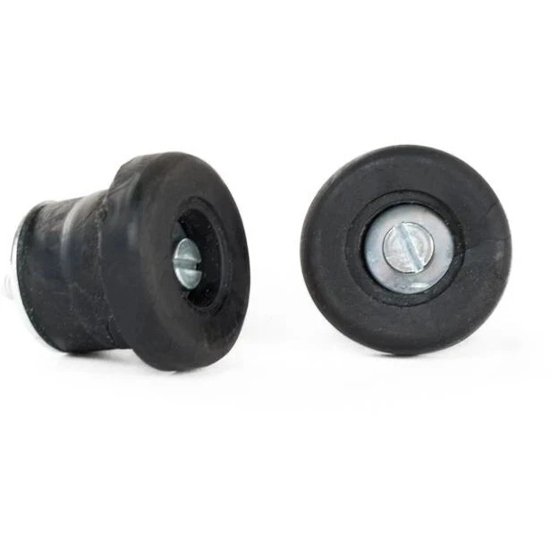 Pair of 2 Velox Rubber Handle Bar End Expanding Plugs Caps - Image 1 of 1