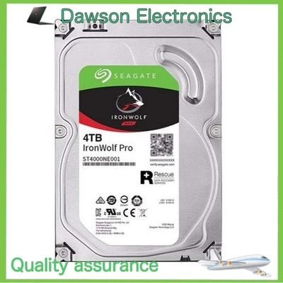 Seagate IronWolf Pro ST4000NE001 4TB 7200RPM 256MB SATA 3.5" NAS HDD Hard Drive - Image 1 of 4