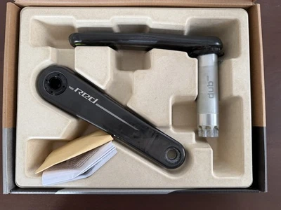 Juego de bielas de carbono de 8 pernos SRAM Red AXS XPLR E1 172,5 DUB ancho Foto 1 de 3