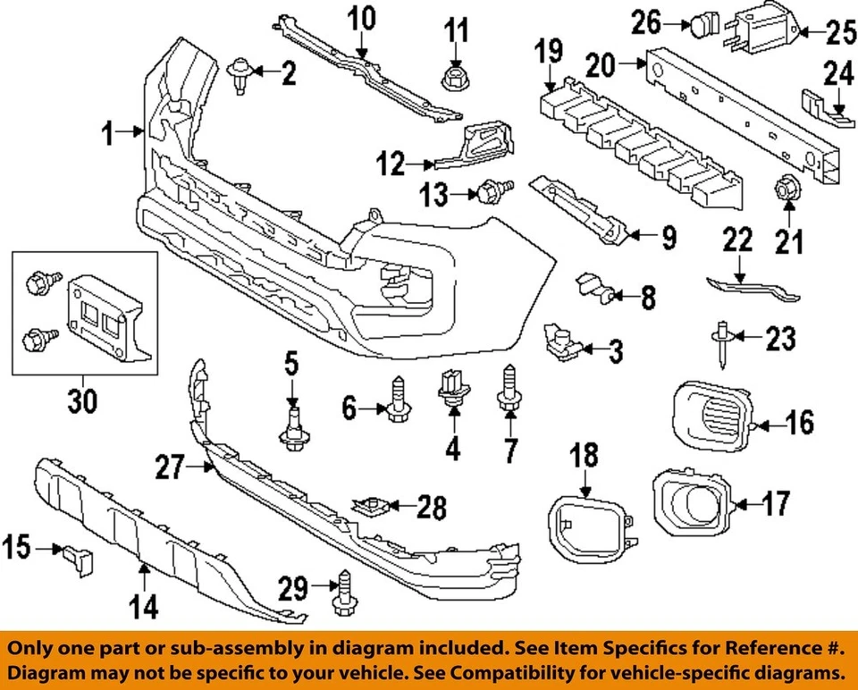 TOYOTA OEM 97-25 4Runner Bumper Components-Bumper Cover Clip 5216102020 - Image 1 of 1