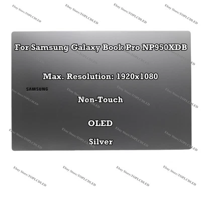 Samsung Galaxy Book Pro NP950XDB-KE6US OLEDPanel Bildschirm Montage Non-Touch - Bild 1 von 4