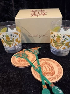 EXCLUSIVE CLUB 33 Tiki Takeover 2019 Mai Tai Gläser Swizzles Untersetzer Box RAR - Bild 1 von 9