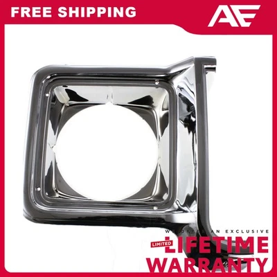 Faro puerta cromo lado pasajero para 73-78 GMC C15 C25 K25 Chevrolet C10 Foto 1 de 4