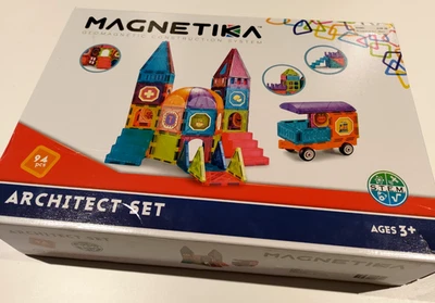Magnetika Architect Set - Magnetic Building Blocks - S.T.E.M - Complete - Image 1 of 3
