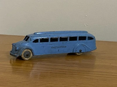 Autobús de juguete Tootsie Greyhound de 1930 juguete fundido a presión PA-34 Foto 1 de 4