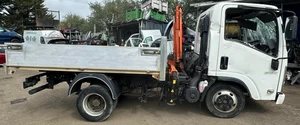 2018 ISUZU GRAFTER N35.125 TIPPER & HIAB 1.9 DIESEL BREAKING WHOLE TRUCK 4 PARTS - Picture 1 of 23