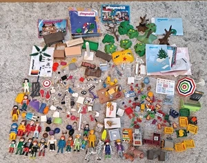 Large Lot Of Playmobil dollhouse Furniture, Accessories & Figures 350 + Pieces  - Picture 1 of 17