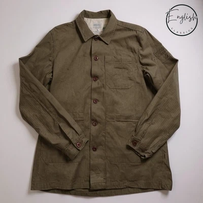 Chaqueta Barbour International Steve McQueen Chore Hombre Grande Oliva Foto 1 de 4