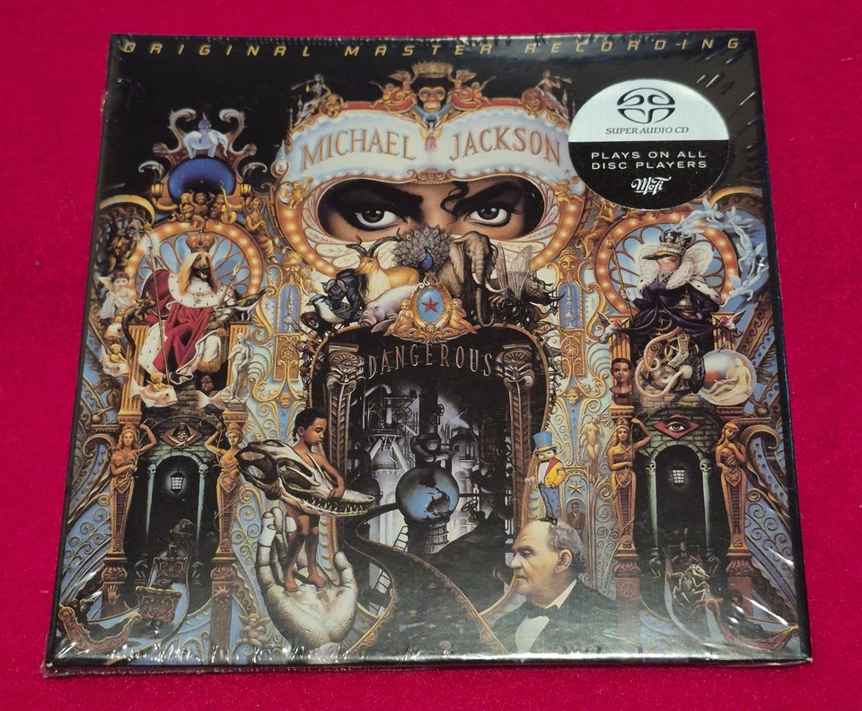 MICHAEL JACKSON - Dangerous - Mobile Fidelity Hybrid Stereo SACD - Bild 1 von 1