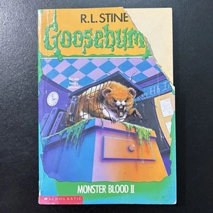 Monster Blood II: Goosebumps #18 by R.L. Stine - 1994 1st Printing Paperback VTG - Picture 1 of 5
