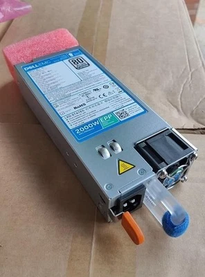 Dell XE2420 80plus Platinum 2000W EPP power Supply D2000E-S2 DPS-2000EB-2B(02F) - Image 1 of 4