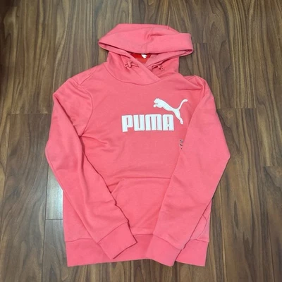 Brand New Pink Puma Drawstring Hoodie - Image 1 of 4