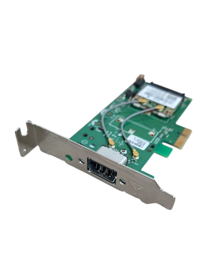 Dell 8vp82 DW1520 802.11 a/g/n Wireless Card ONLY - PCIe-x1 LP No External Anten - Image 1 of 3