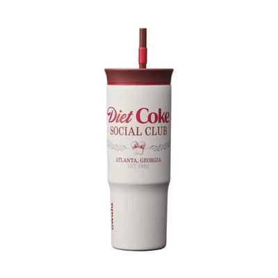 *NEW* Owala 24oz Diet Coke Social Club Stainless Steel Straw Tumbler - Image 1 of 2