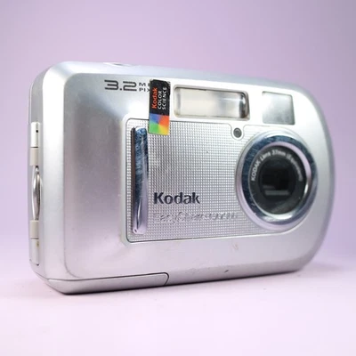 Kodak Digital Camera EasyShare CX7300 3.2MP Silver Tested - Image 1 of 4