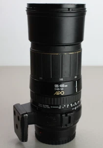 Sigma APO 135-400mm F/4.5-5.6 Telephoto AF Zoom Lens for Minolta/Sony A Mount - Picture 1 of 5