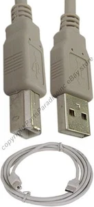 Lote 10 6 pies USB 2.0 A~B AB Impresora/Dispositivo/Escáner Cable/Cable para HP/Canon/Epson {L - Imagen 1 de 1